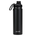 DRINCO® 650ml Edelstahl Sport Wasserflasche - Black