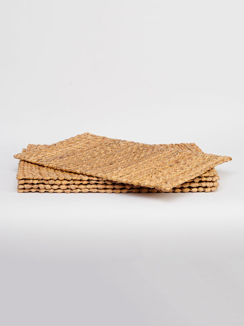 Dihing  handgefertigte Wasserhyazinthen Tischset (Set of 4)